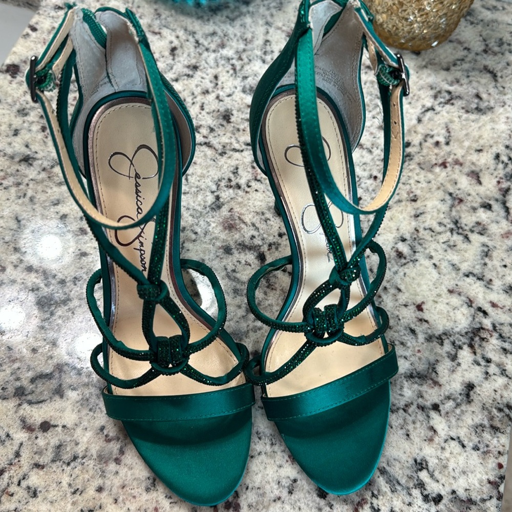 Jessica Simpson Josy Rhinestone Knot Heel